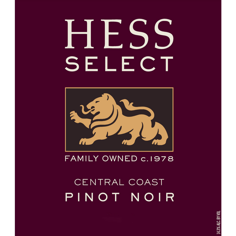 Hess Select Central Coast Pinot Noir 750ml