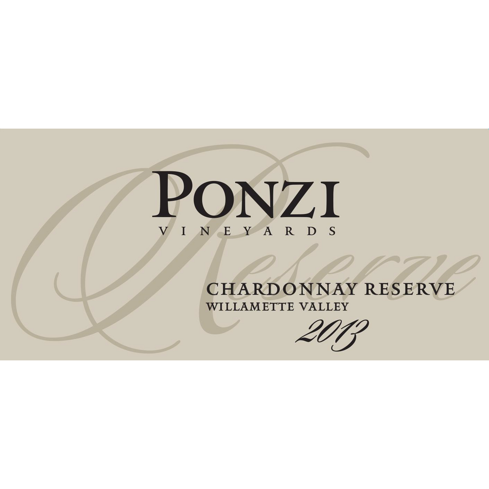 Ponzi Laurelwood District AVA Oregon Reserve Chardonnay 750ml