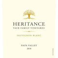 Taub Family Vineyards 'Heritance' Napa Sauvignon Blanc 750ml