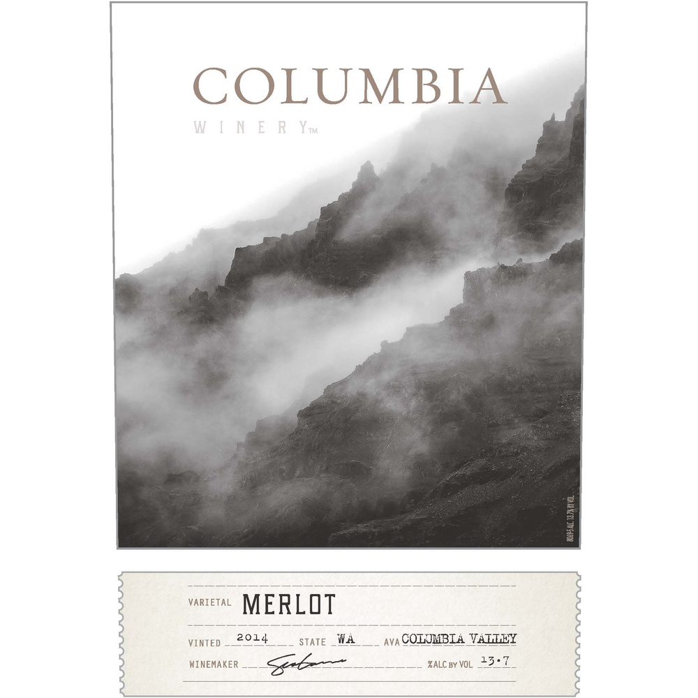 Columbia Winery Washington State Merlot 750ml