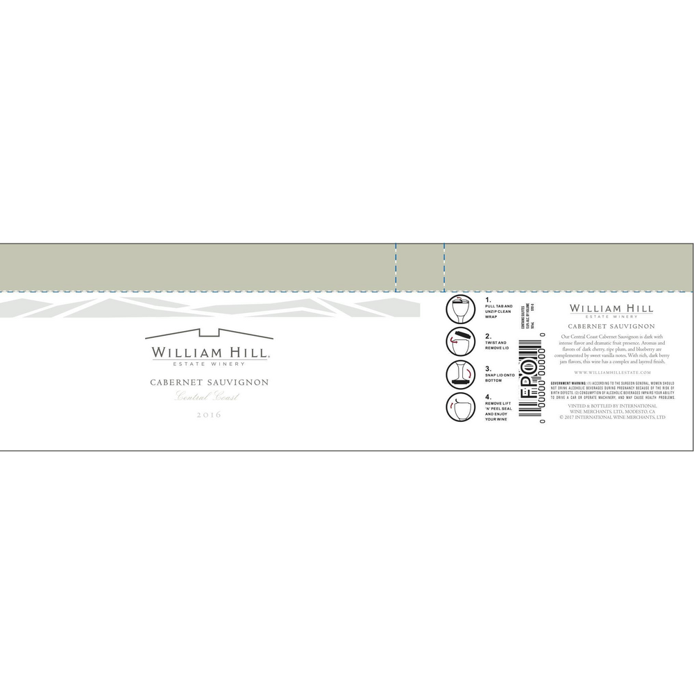 William Hill Estate Winery Central Coast Cabernet Sauvignon 750ml
