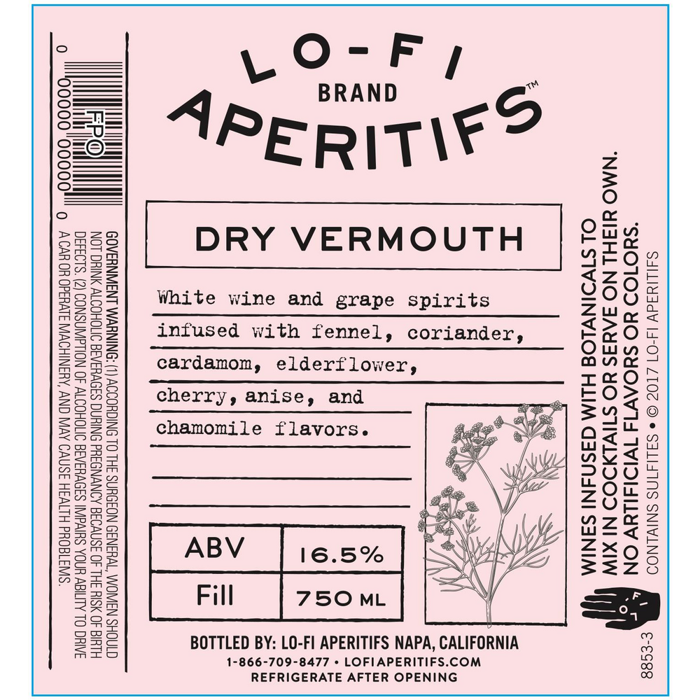 Lo-Fi Aperitifs Dry Vermouth 750ml
