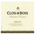 Clos Du Bois Reserve Alexander Valley Merlot 750ml
