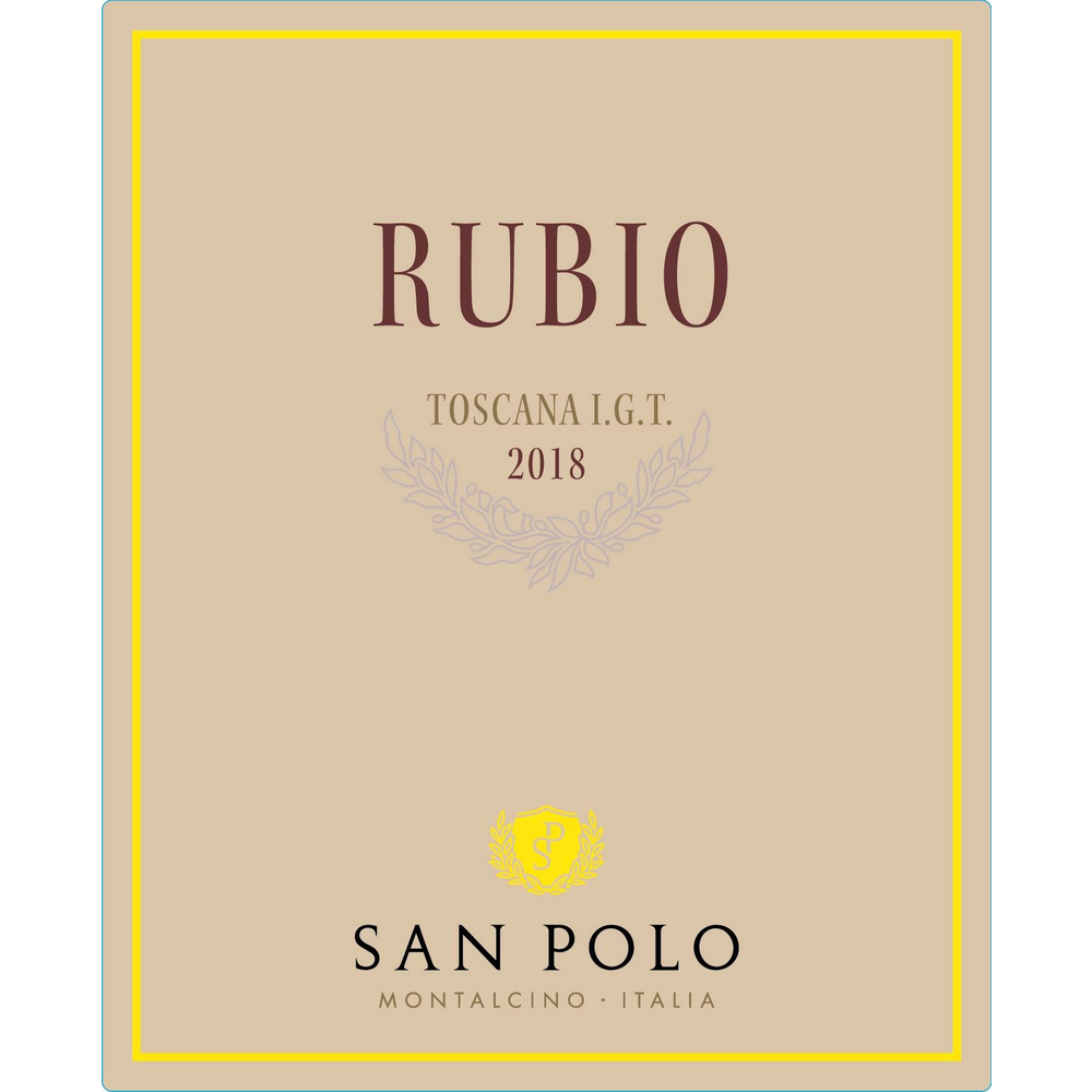 Poggio San Polo Rubio Toscana IGT Red Blend 750ml