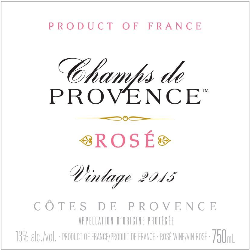 Champs De Provence Cotes De Provence Brut Rose 750ml