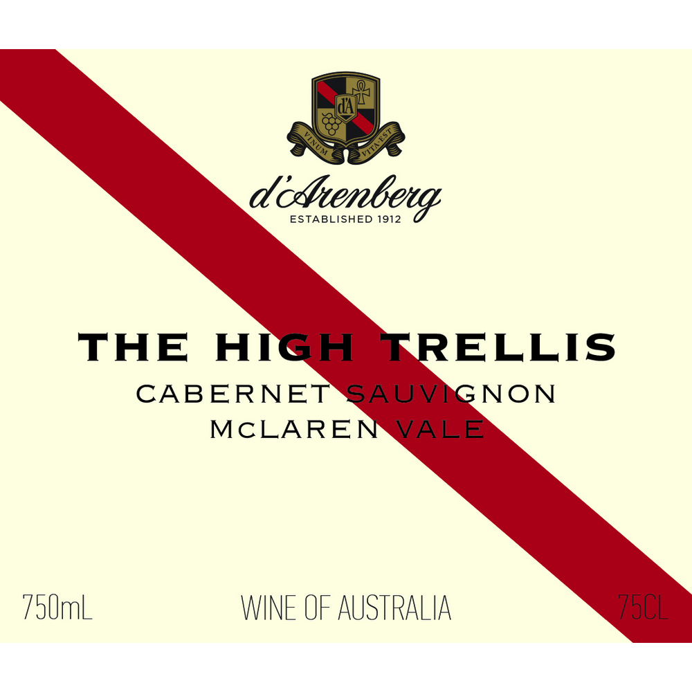 D'Arenberg High Trellis McLaren Vale Cabernet Sauvignon 750ml