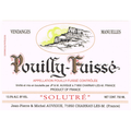 Vins Auvigue Pouilly-Fuisse Solutre Chardonnay 750ml