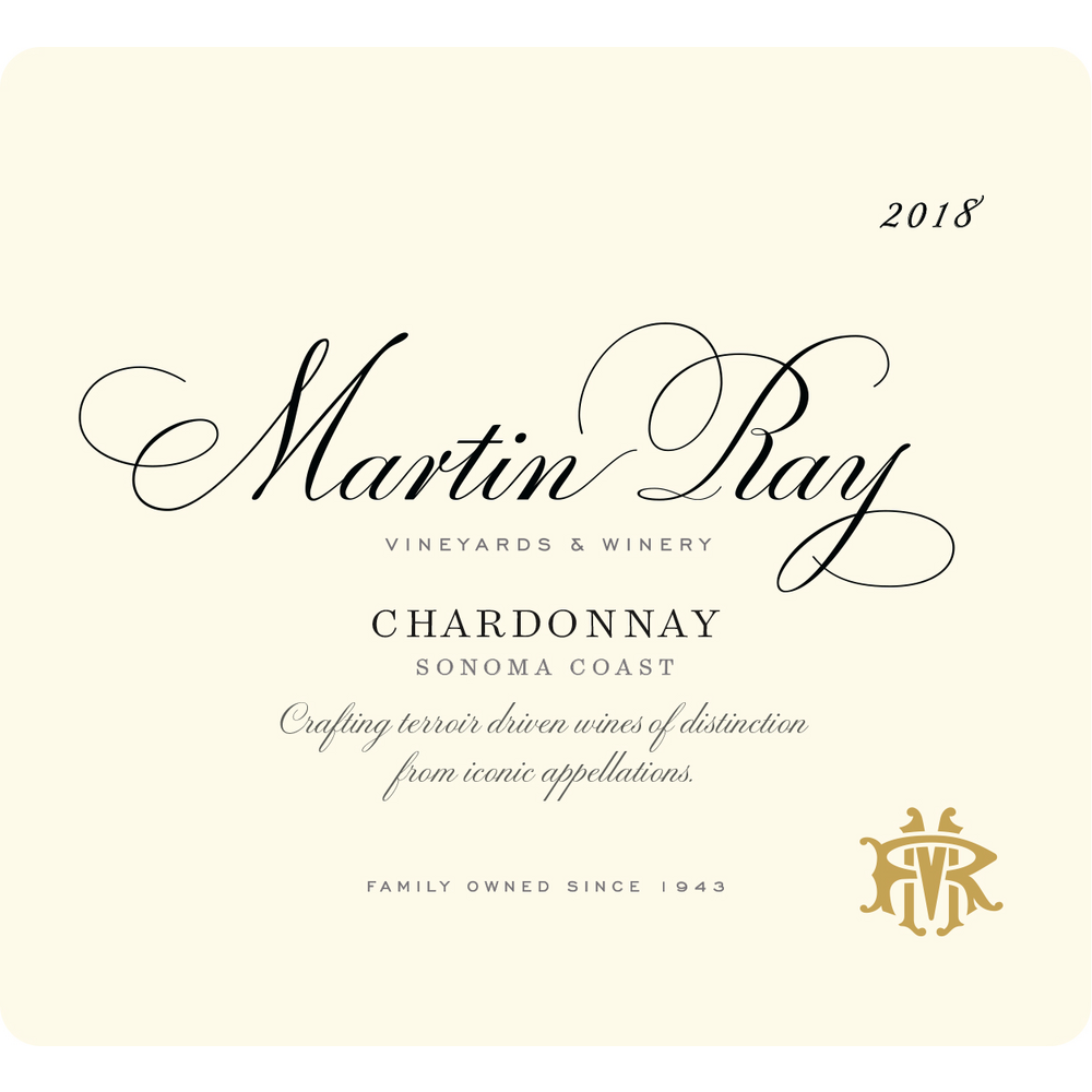 Martin Ray Sonoma Coast Chardonnay 750ml