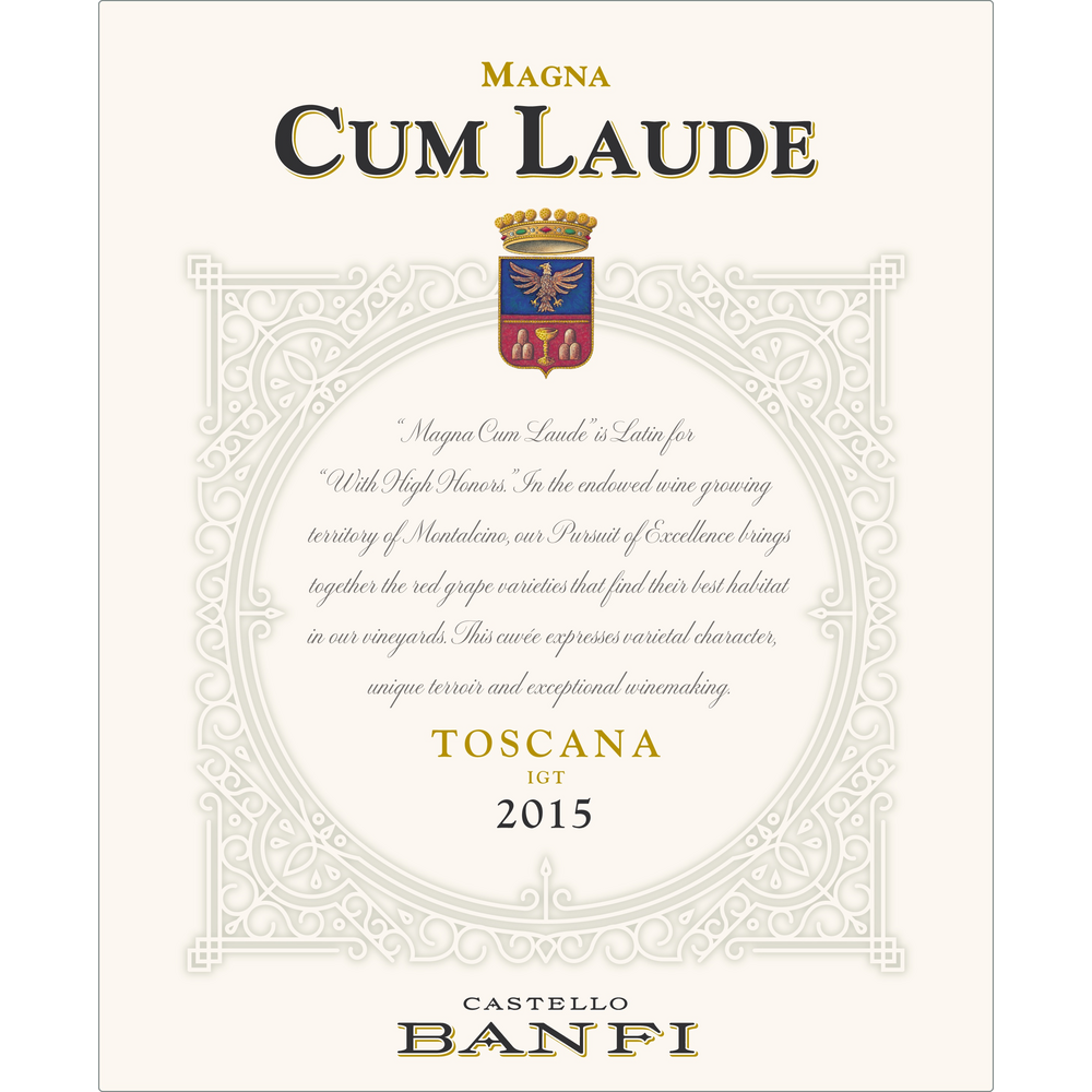 Castello Banfi Magna Cum Laude Toscana IGT Red Blend 750ml