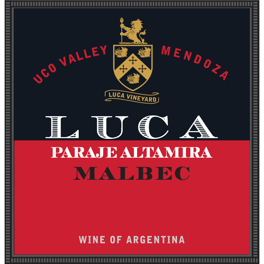 Luca Valle De Uco Paraje Altamira Malbec 750ml