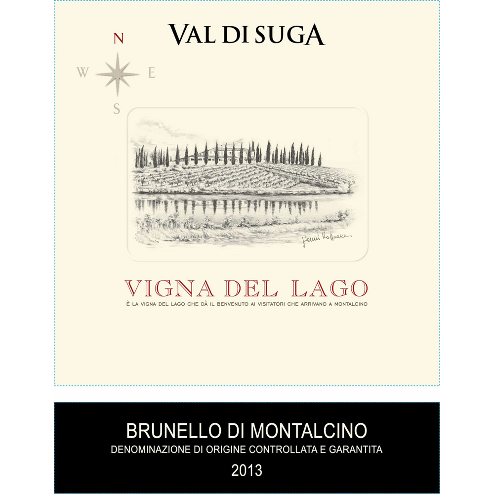 Val Di Suga Vigna Del Lago Brunello Di Montalcino DOCG Sangiovese 750ml