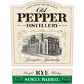 Old Pepper Distillery Single Barrel Straight Rye Whiskey