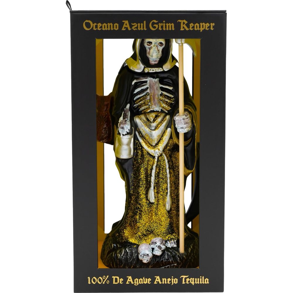 Oceano Azul Grim Reaper Anejo Tequila 1Ltr