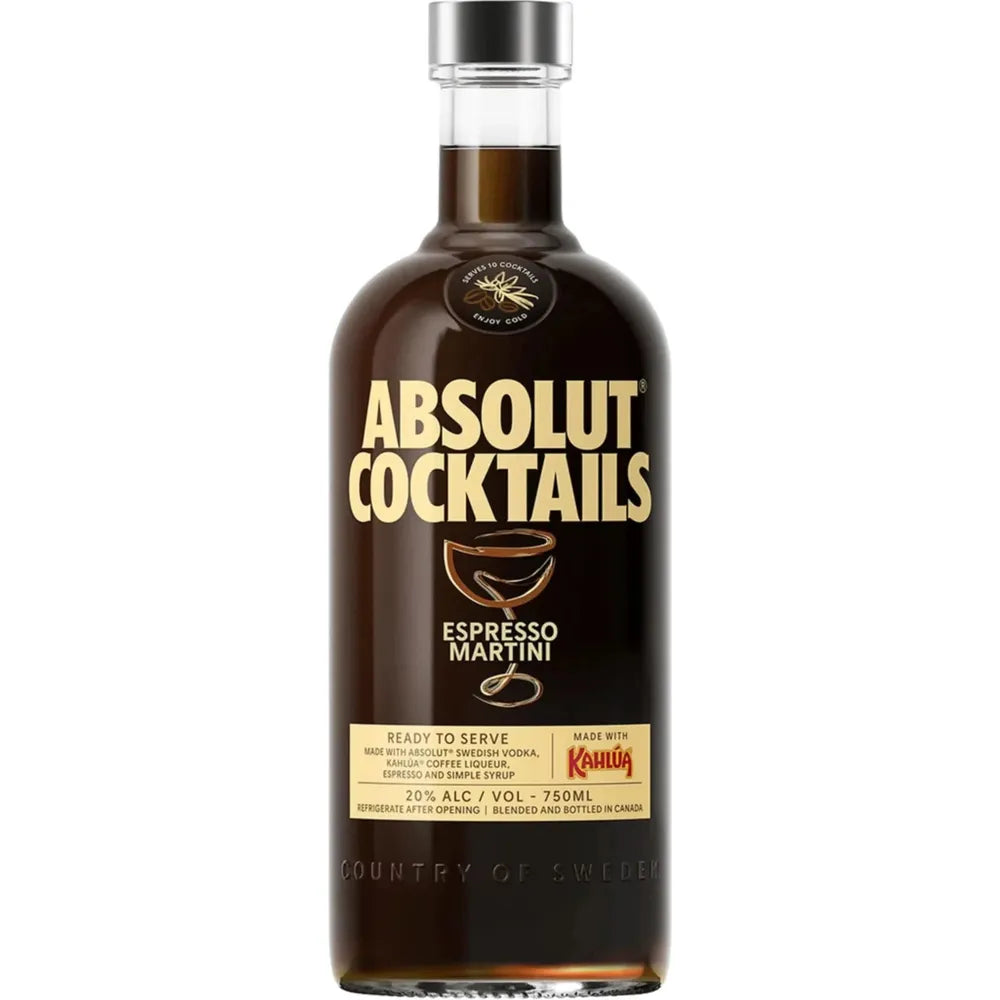 Absolut Espresso Martini Cocktail