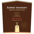 Robert Mondavi Private Selection Red Blend Aged In Rye Barrels Monterey County