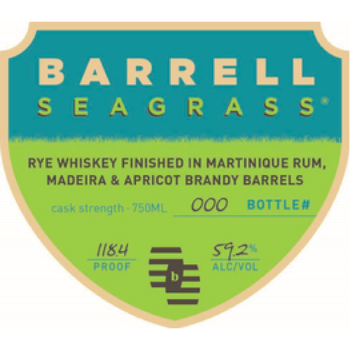 Barrell Whiskey Seagrass Rye Whiskey