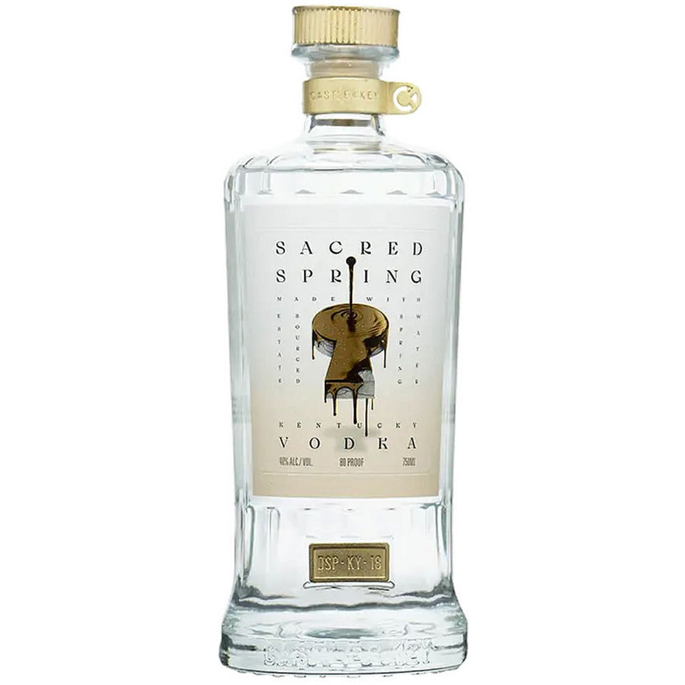 Castle & Key Sacred Spring Vodka 750ML