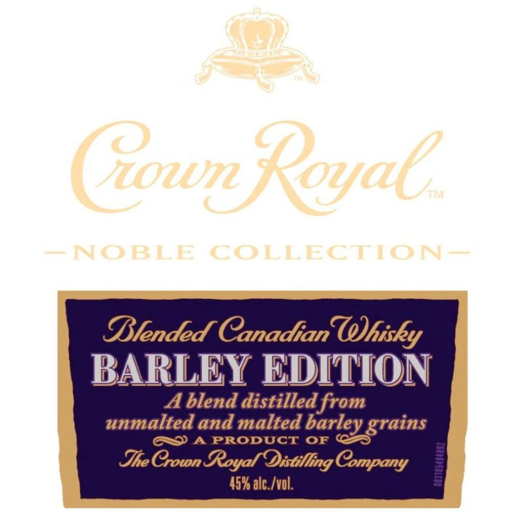 Crown Royal Noble Collection Barley Edition Canadian Whisky 750ml