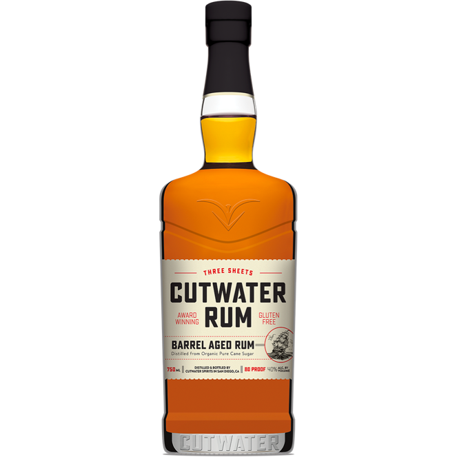 Cutwater Spirits Three Sheets Barrel Aged Rum