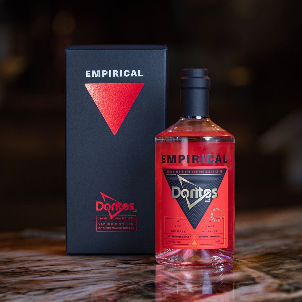Empirical Vacuum Distilled Doritos Nacho Cheese Spirits