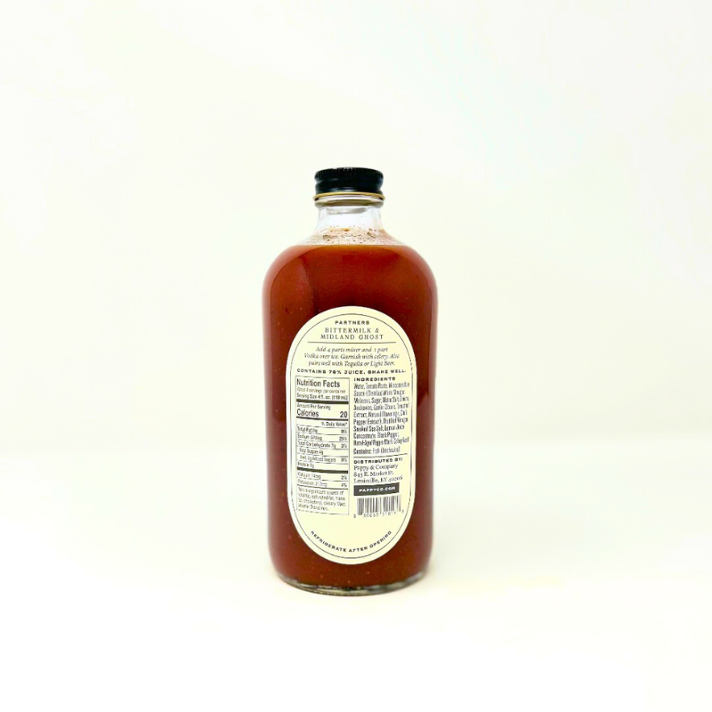 Bloody Mary Mix with Barrel-Aged Pepper Mash