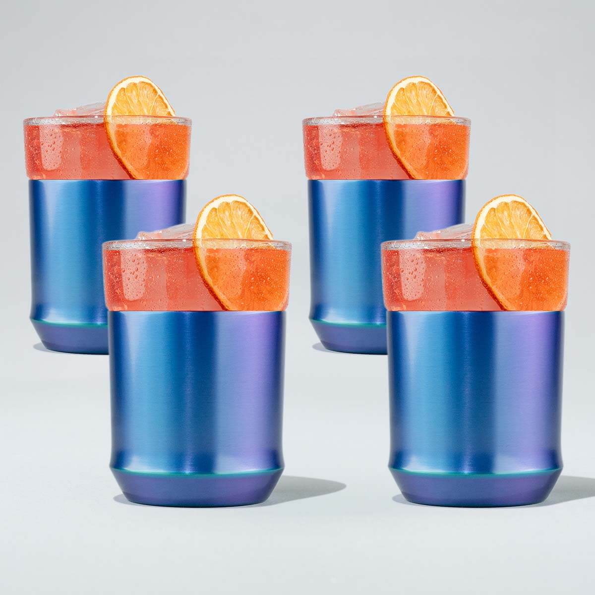 Hybrid Rocks Glass | Set of 4