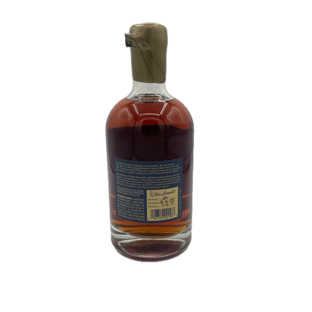 William Heavenhill 14 Year Old Single Barrel Bourbon Whiskey (115 Proof)