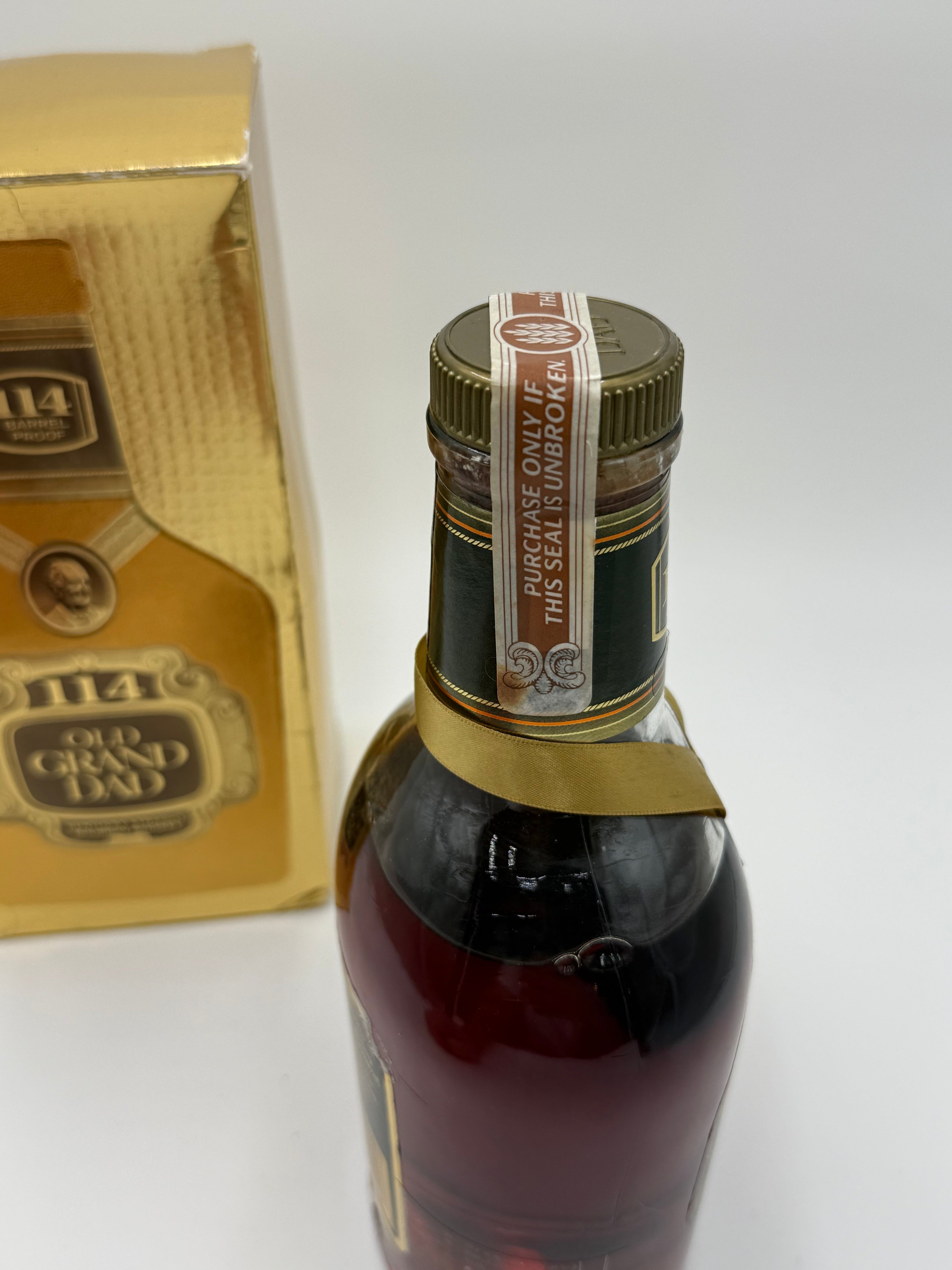 Old Grand Dad 114 Lot 18 w/ Box