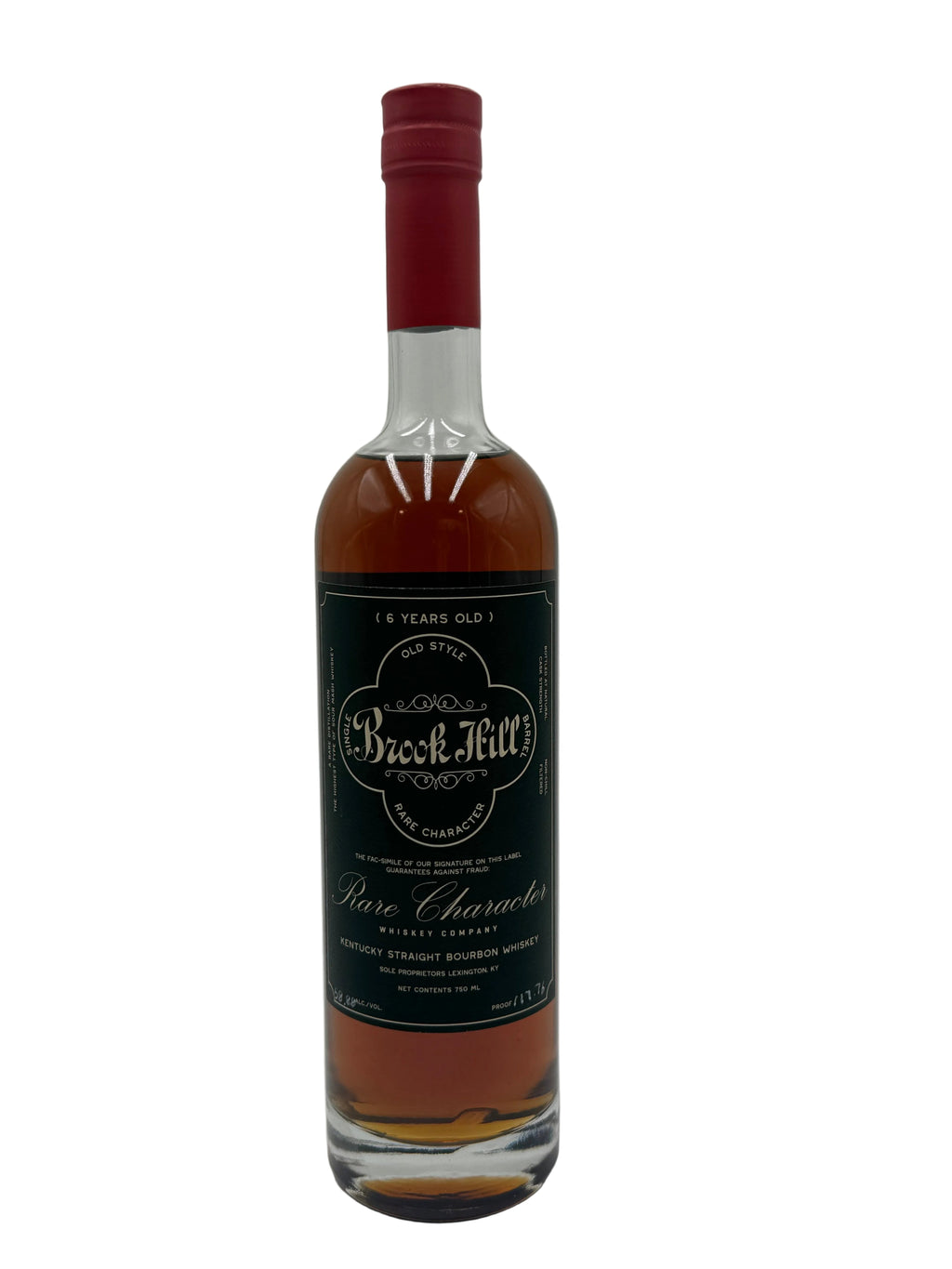 Rare Character Brook Hill Bourbon SOPRANO 6 Year 117.76 Proof