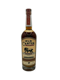 Old Carter Bourbon Whiskey Batch 1-DC 118.2 Proof