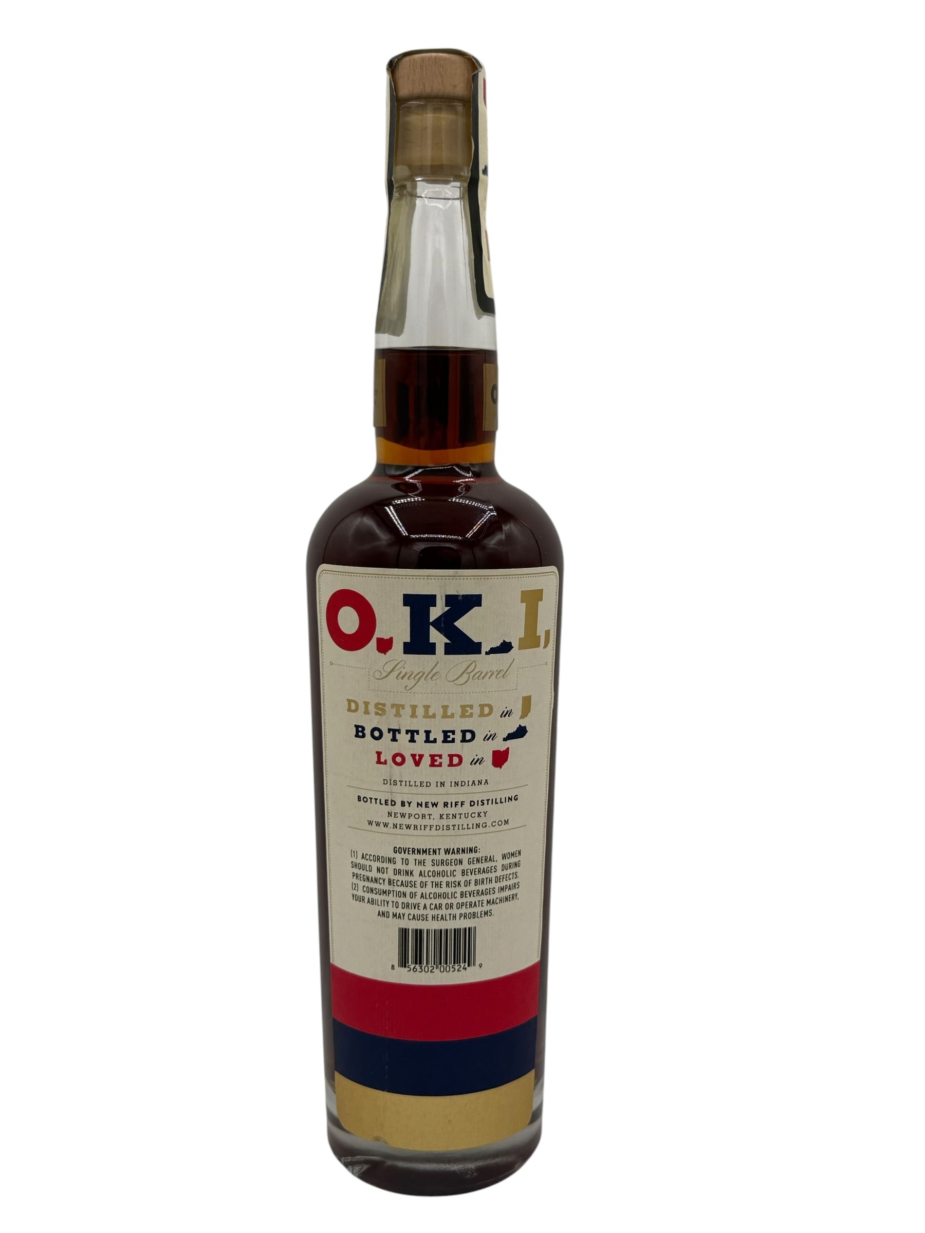 O.K.I. 12 Year Single Barrel Bourbon #151 111.6 Proof (Liquor Barn)