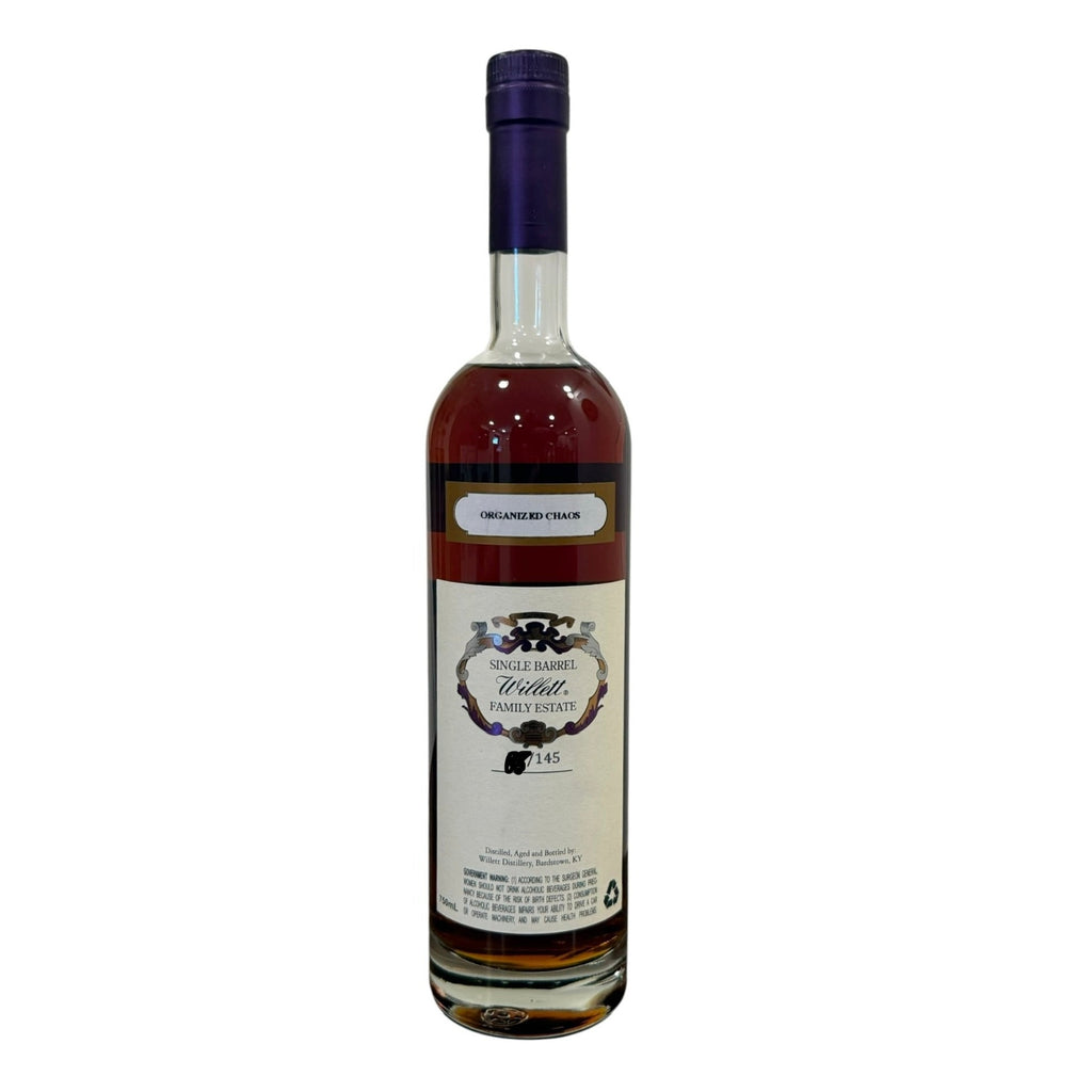 Willett Family Estate Single Barrel Bourbon 9 Year Old #5247 130.4 Proof ORGANIZED CHAOS