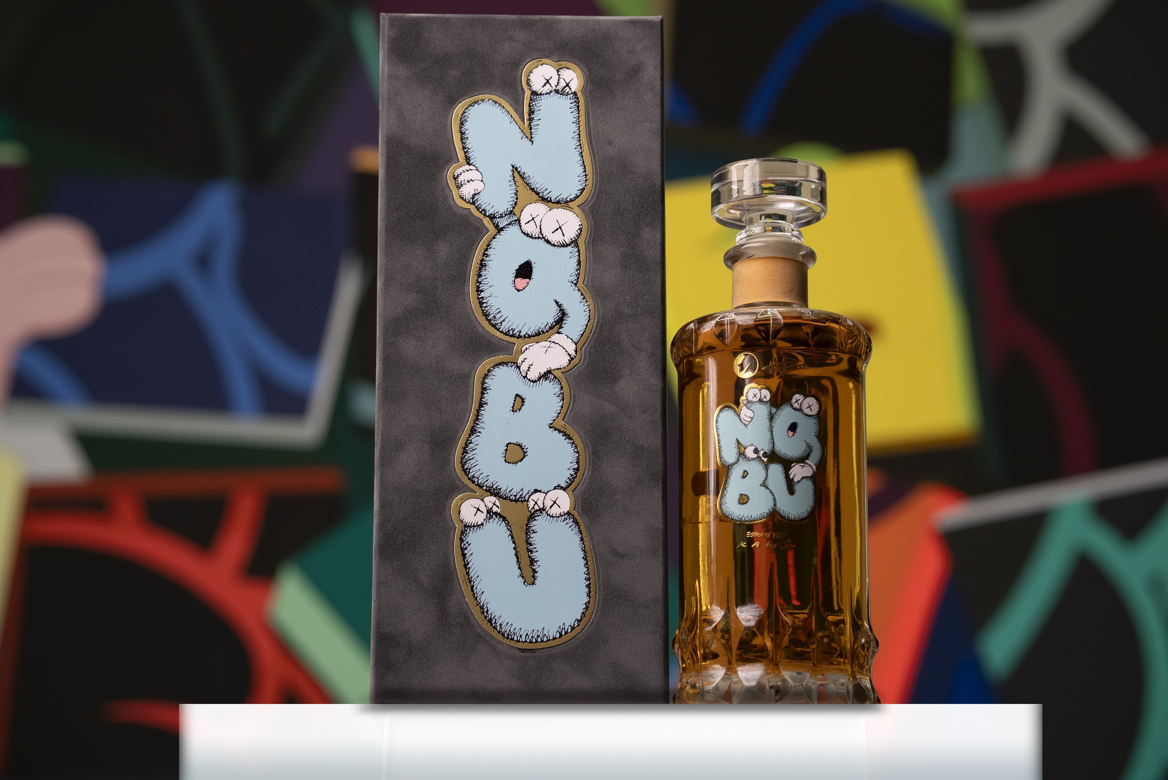 Nobu x KAWS by QUI Limited Edition The Blue Bottle Edition