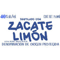 Mal Bien Zacate Limon Mezcal 750ml