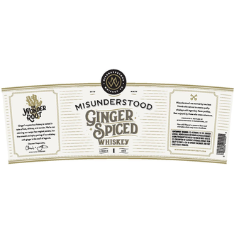 Misunderstood Whiskey Ginger Spiced Whiskey