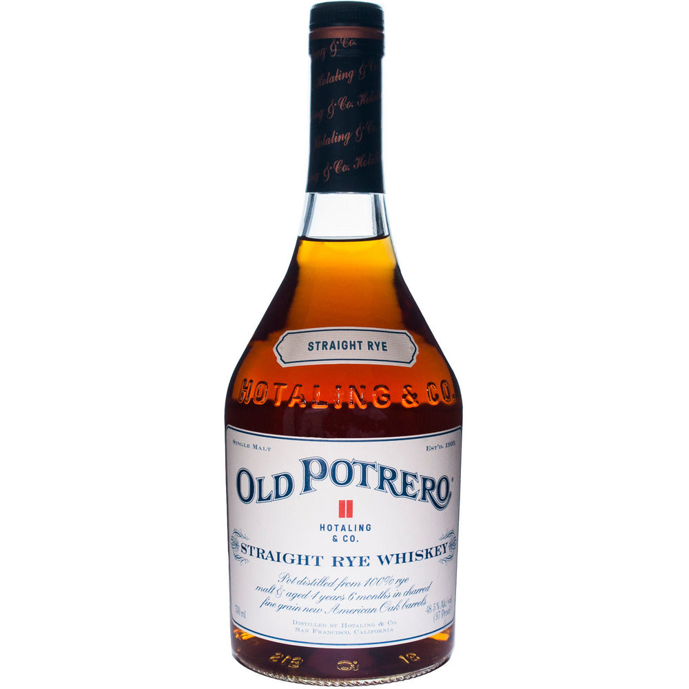 Old Potrero Single Malt Straight Rye Whiskey
