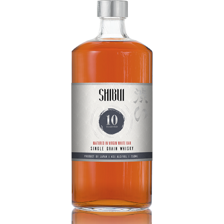 Shibui 10 Year Single Grain White Oak Whisky 750ml
