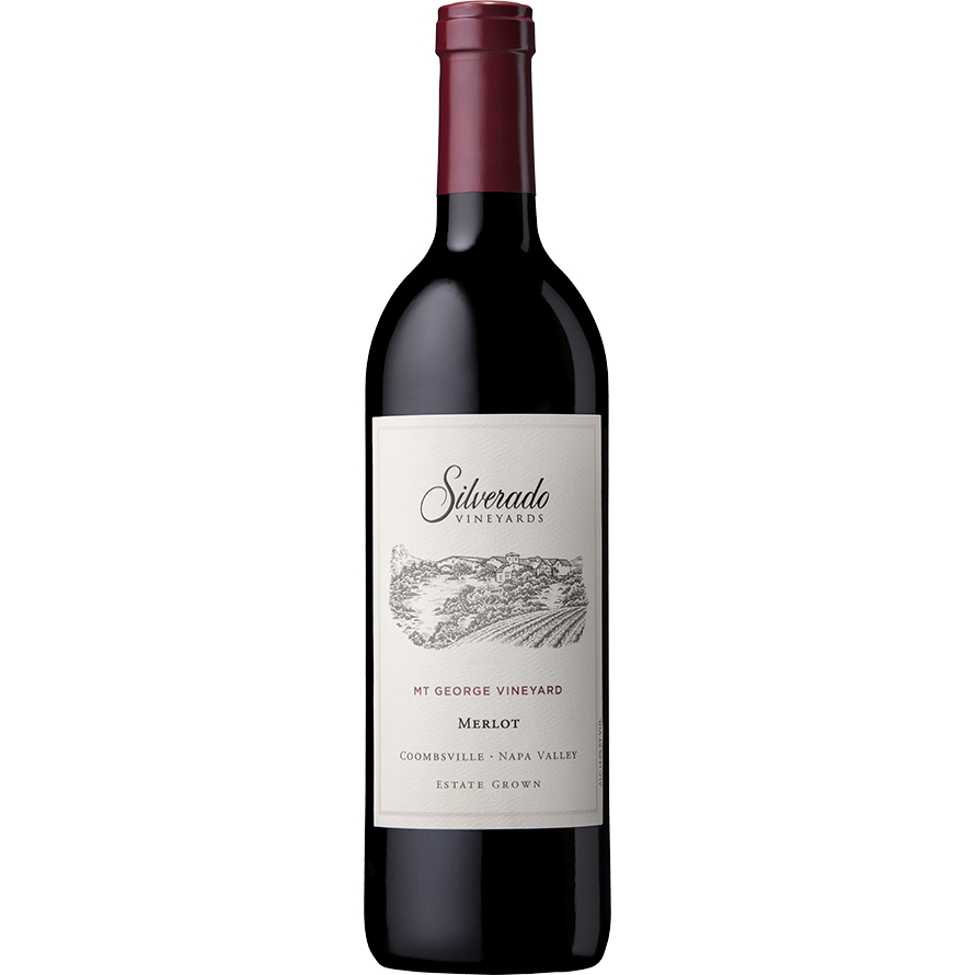 Silverado Vineyards Merlot Estate Grown Mt. George Vineyard Napa Valley