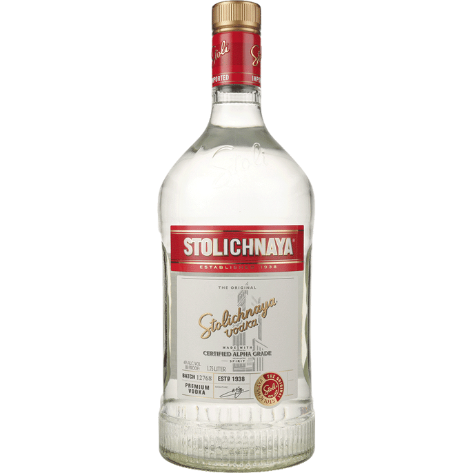 Stolichnaya Vodka 1.75L