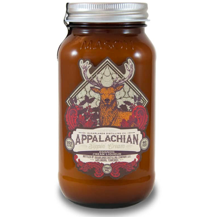 Sugarlands Appalachian Sippin Cream Eggnog Liqueur