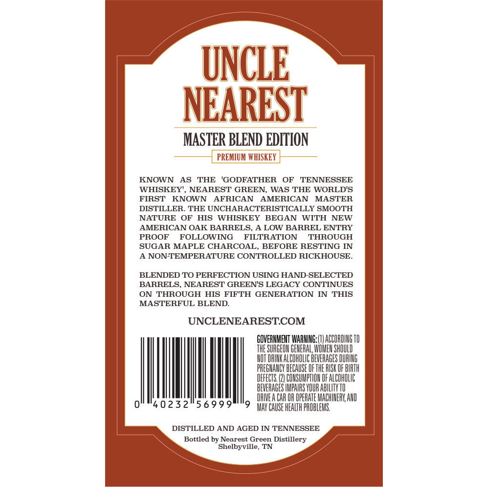 Uncle Nearest Master Blend Edition