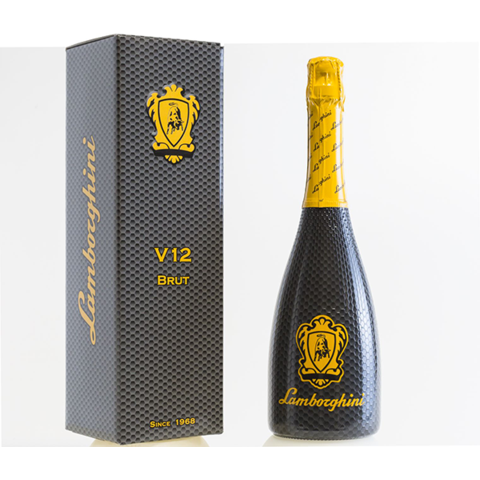 Lamborghini V12: Brut Vino Spumante With Gift Box