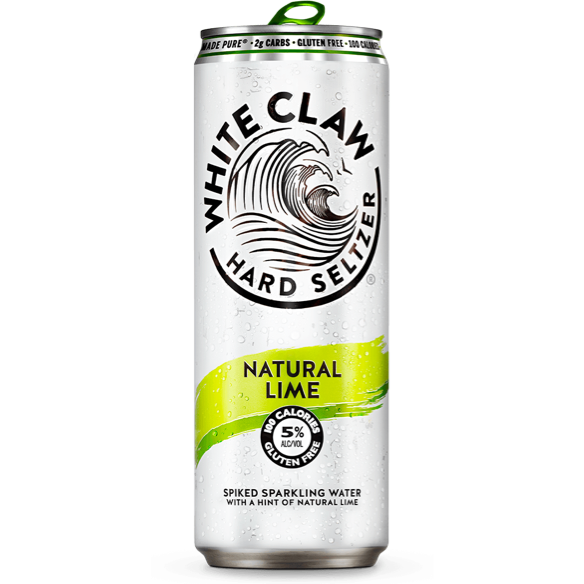 White Claw Hard Seltzer Natural Lime 6pk