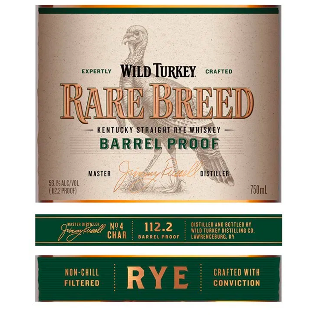 Wild Turkey Rare Breed Barrel Proof Rye
