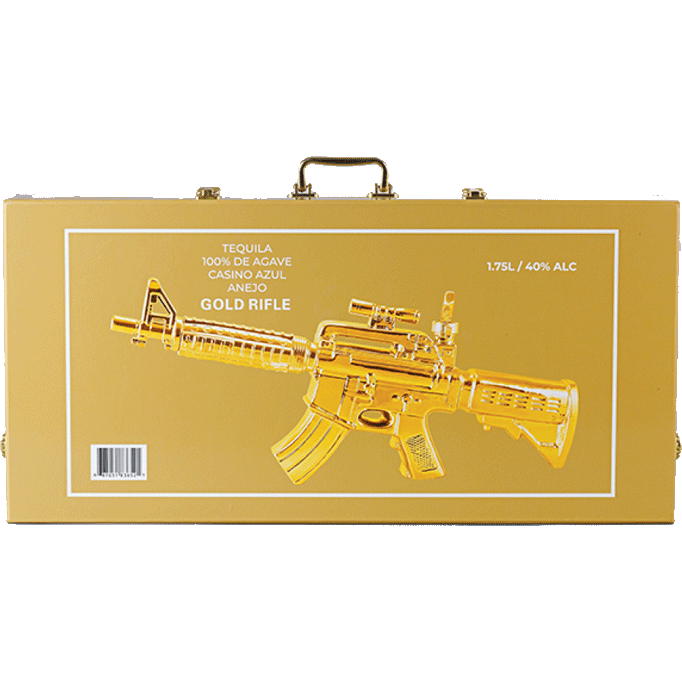 Casino Azul Grand Anejo Rifle Gift Briefcase 1.75L