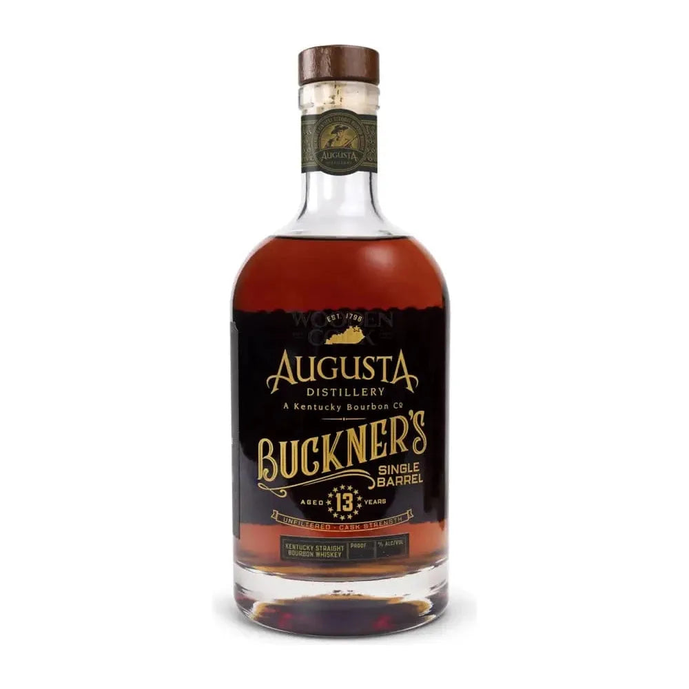 Augusta Distillery Buckner's Single Barrel Bourbon 13 Year Original Release -Barrel 84 124.5 Proof