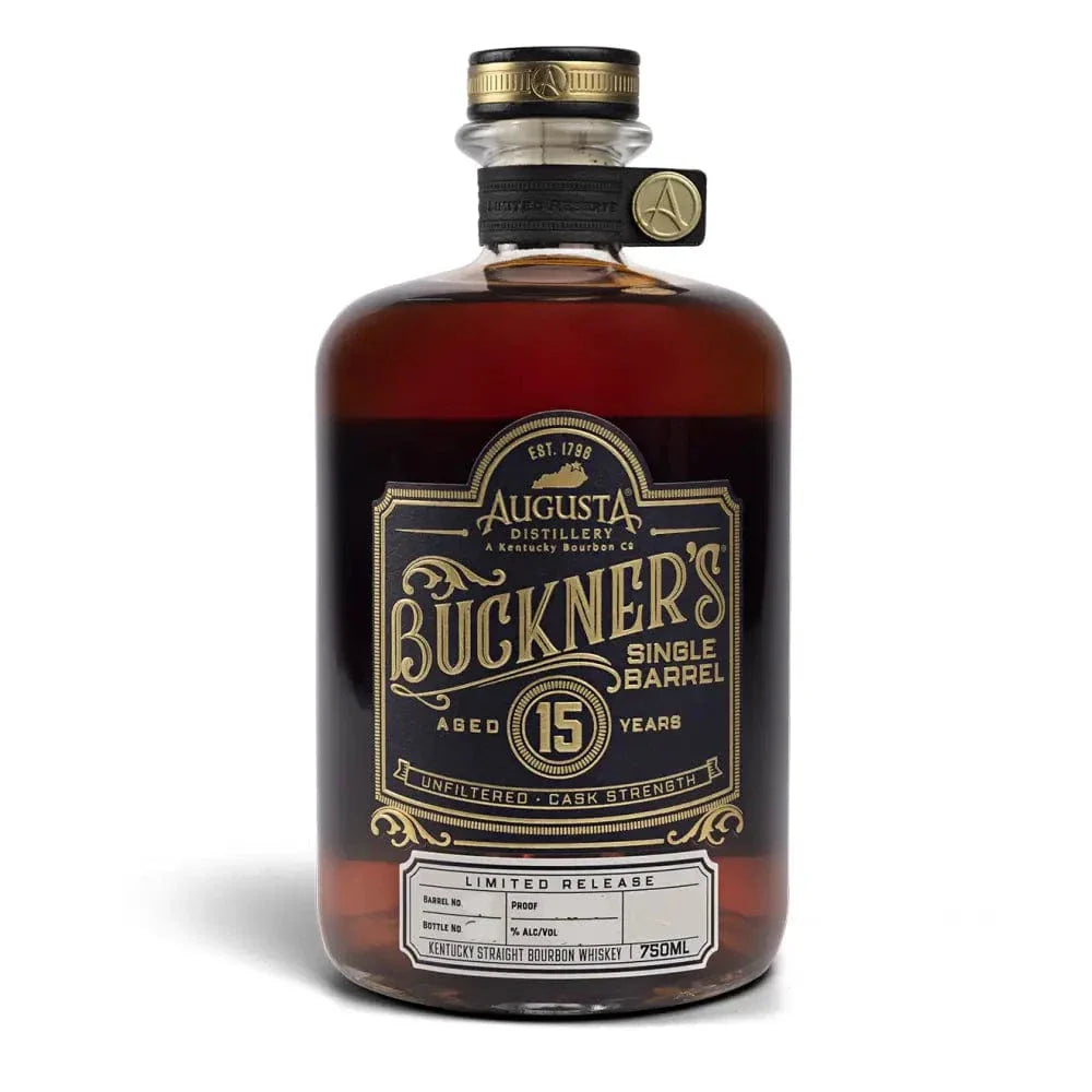 Augusta Distillery Buckner's Single Barrel Bourbon 15 Year Barrel 9 112.5 Proof