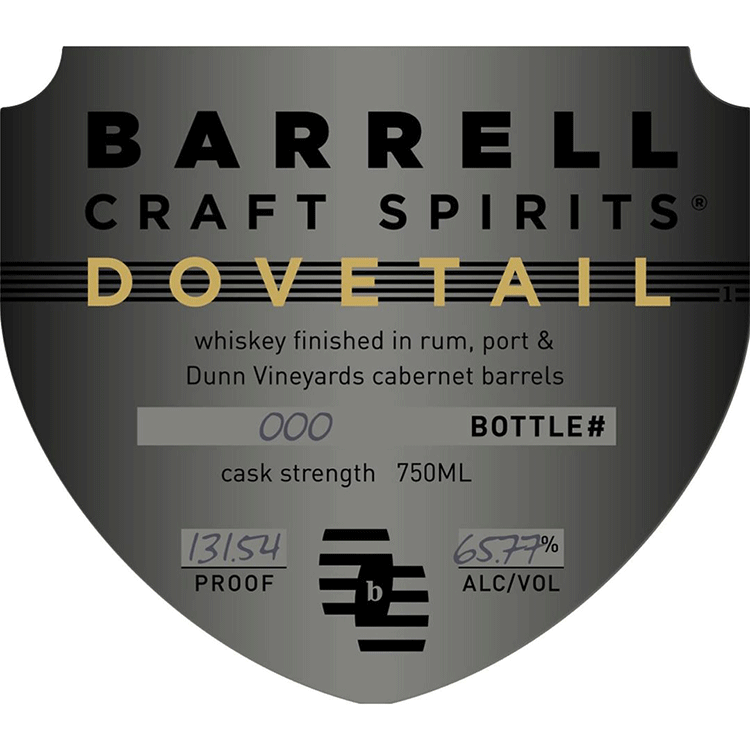 Barrell Craft Spirits Gray Label Dovetail 15 Year