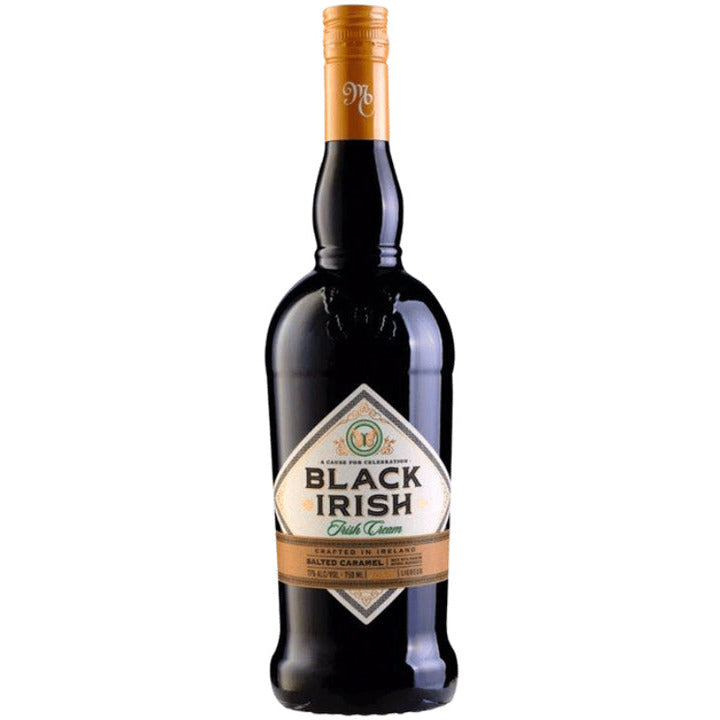 Black Irish Salted Caramel Irish Cream Liqueur