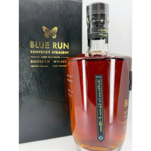 Blue Run 13.5 Year Old Single Barrel Cask Strength  Kentucky Straight Bourbon Whiskey Barrel #9